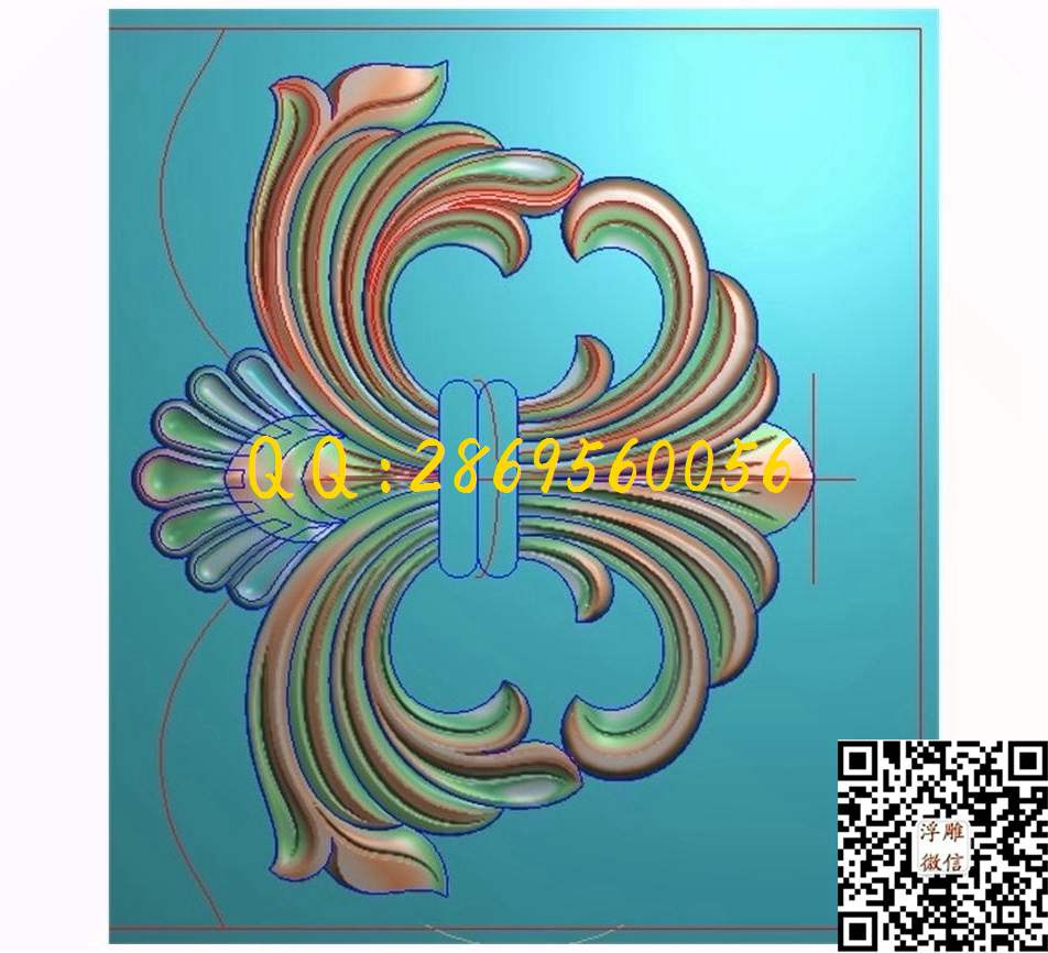 门花210-237_欧式木门洋花贴花门上花门芯门楣门板精雕图浮雕图